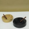 2 Adet Dekoratif Gold-black 3 Boyutlu Küllük